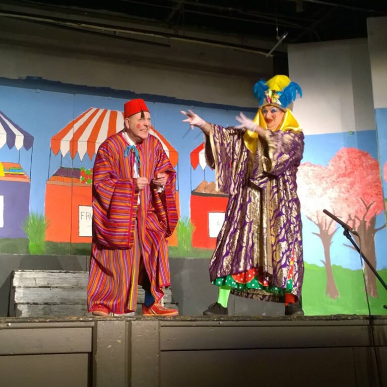 Peter Cooksley in Spam Productions traditional Pantomime play